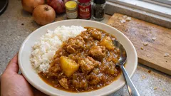 水を入れないのに驚くほどコク深い。玉ねぎ3個で作る無水カレーのレシピ