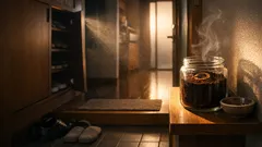 コーヒーかすとシナモンを瓶に入れるだけ、靴箱のこもり臭がラクになる簡単消臭術