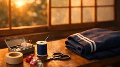 入園・進級の制服が大きいときの袖丈詰めを家で簡単にする方法