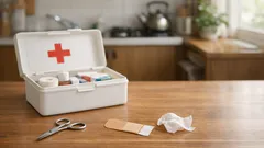 子どもの指に絆創膏がうまく貼れないときの裏ワザは片側カット