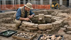 博物館のエレベーター工事で遺跡発見、旧市街の地下から「水の泉」が見つかった理由